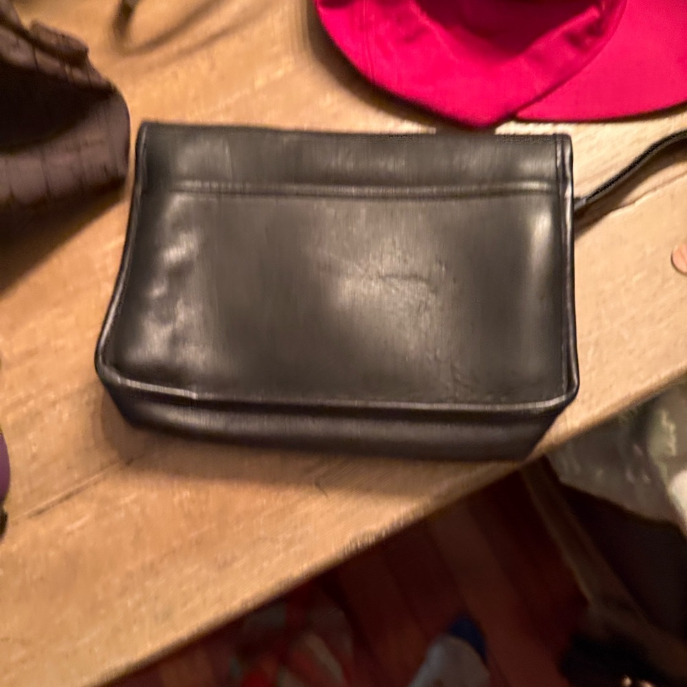 Coach Black Leather Clutch Bag - Picture 4 of 4